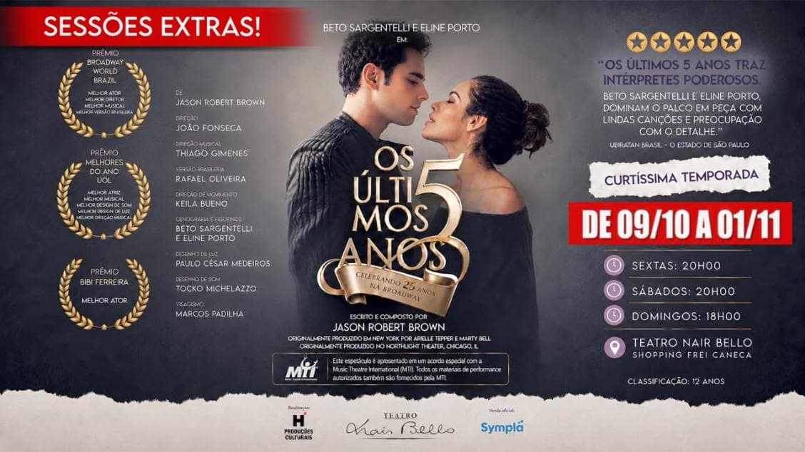 OS ÚLTIMOS 5 ANOS