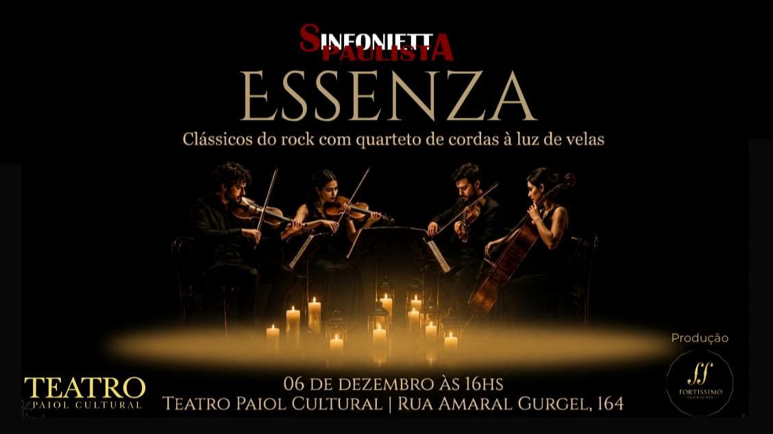 ESSENZA - Clássicos do rock com quarteto de cordas à luz de velas