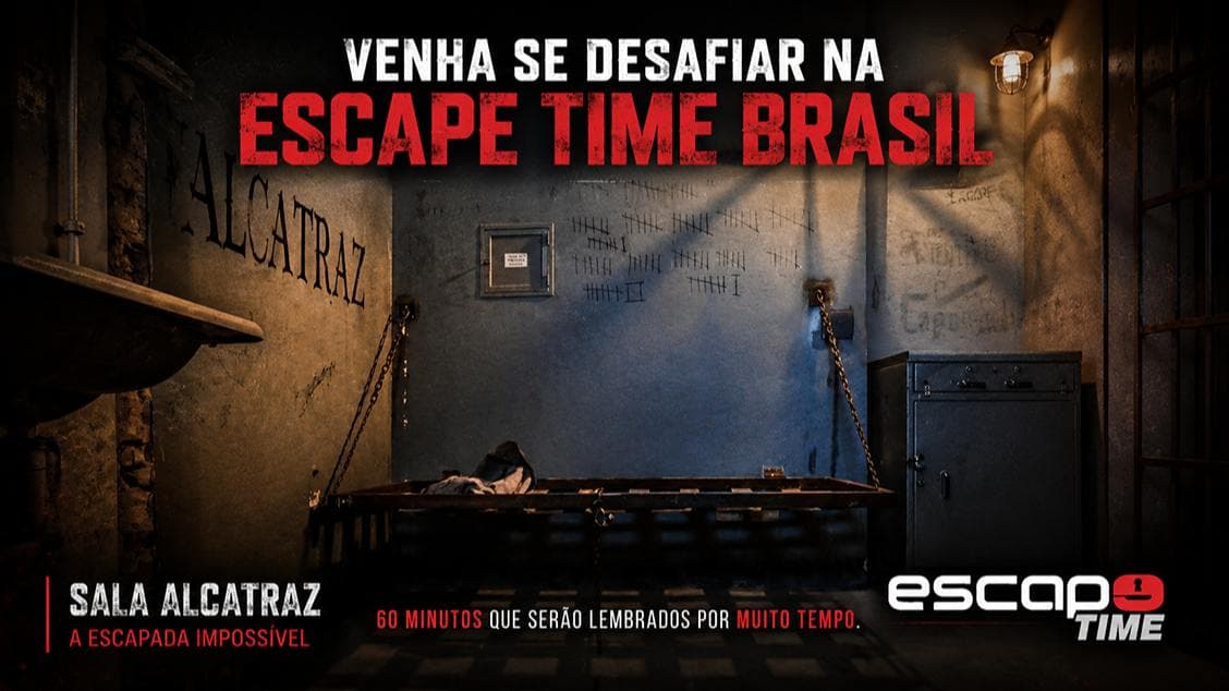 Escape Time Brasil - Sala Alcatraz