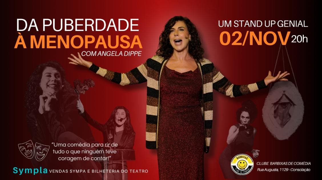Da Puberdade à Menopausa com Angela Dippe
