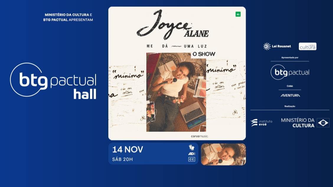 Projeto Te Vejo no Palco - Show Joyce Alane