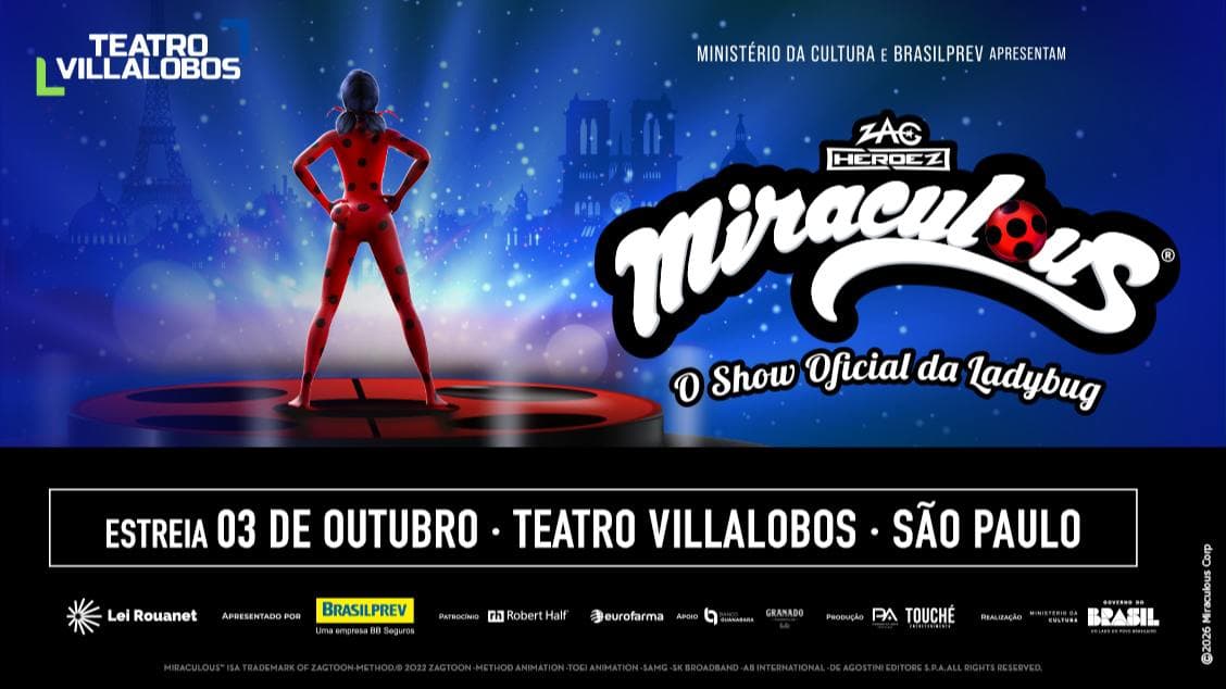MIRACULOUS LADYBUG: O SHOW MUSICAL