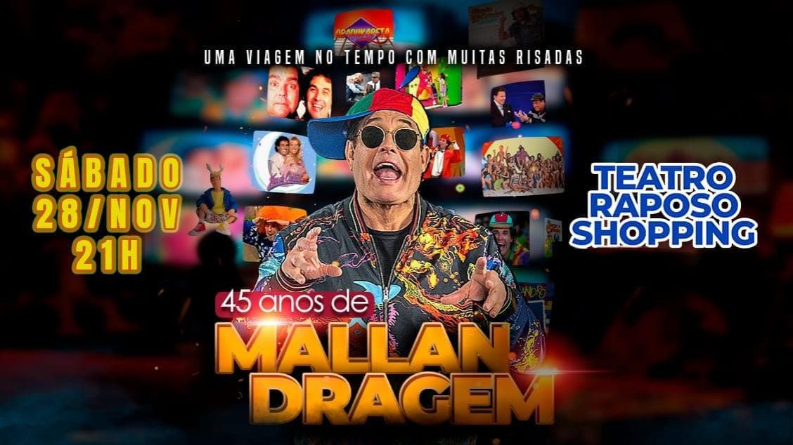 Sérgio Mallandro - 45 anos de Mallandragem - Stand Up Comedy
