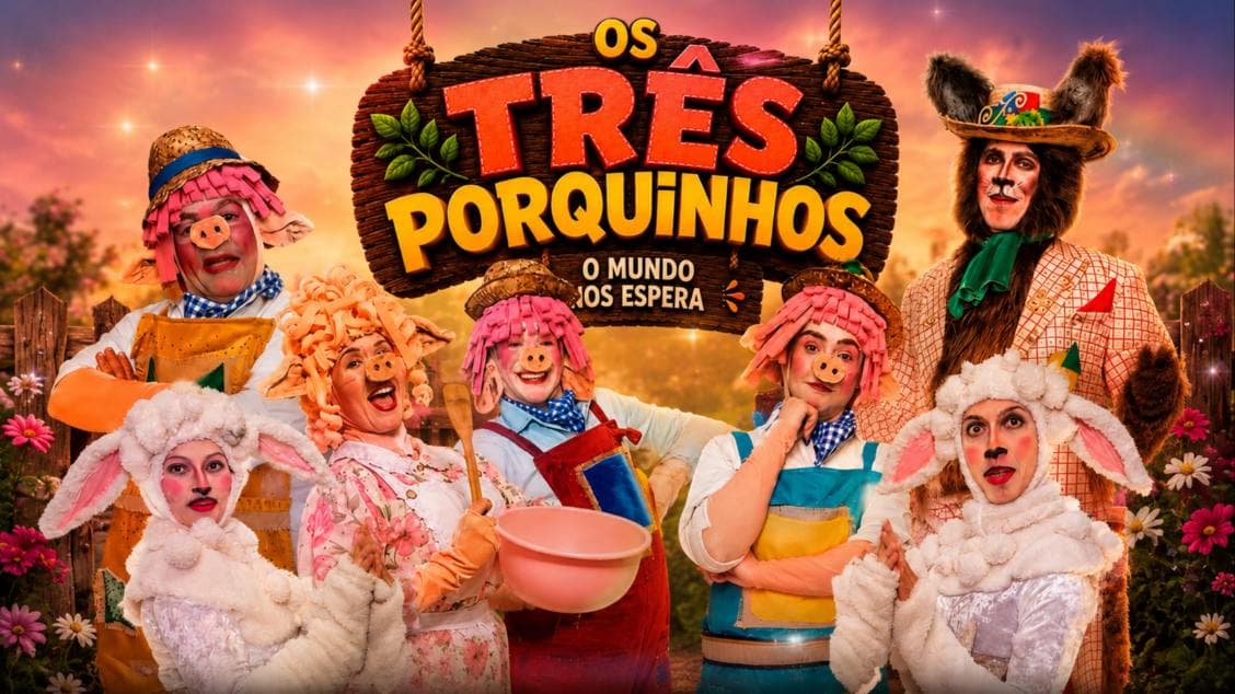 OS TRÊS PORQUINHOS - O MUNDO NOS ESPERA