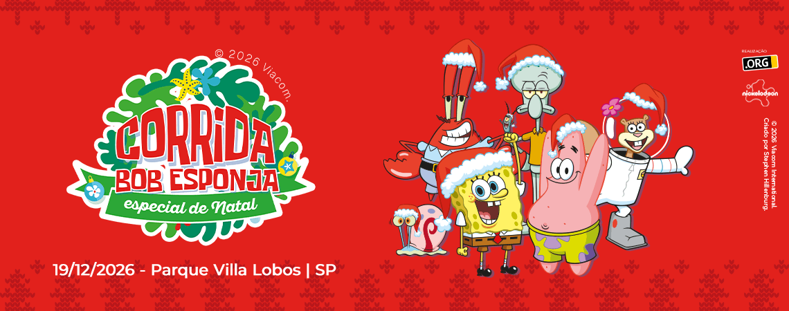 CORRIDA DO BOB ESPONJA | ESPECIAL DE NATAL SP