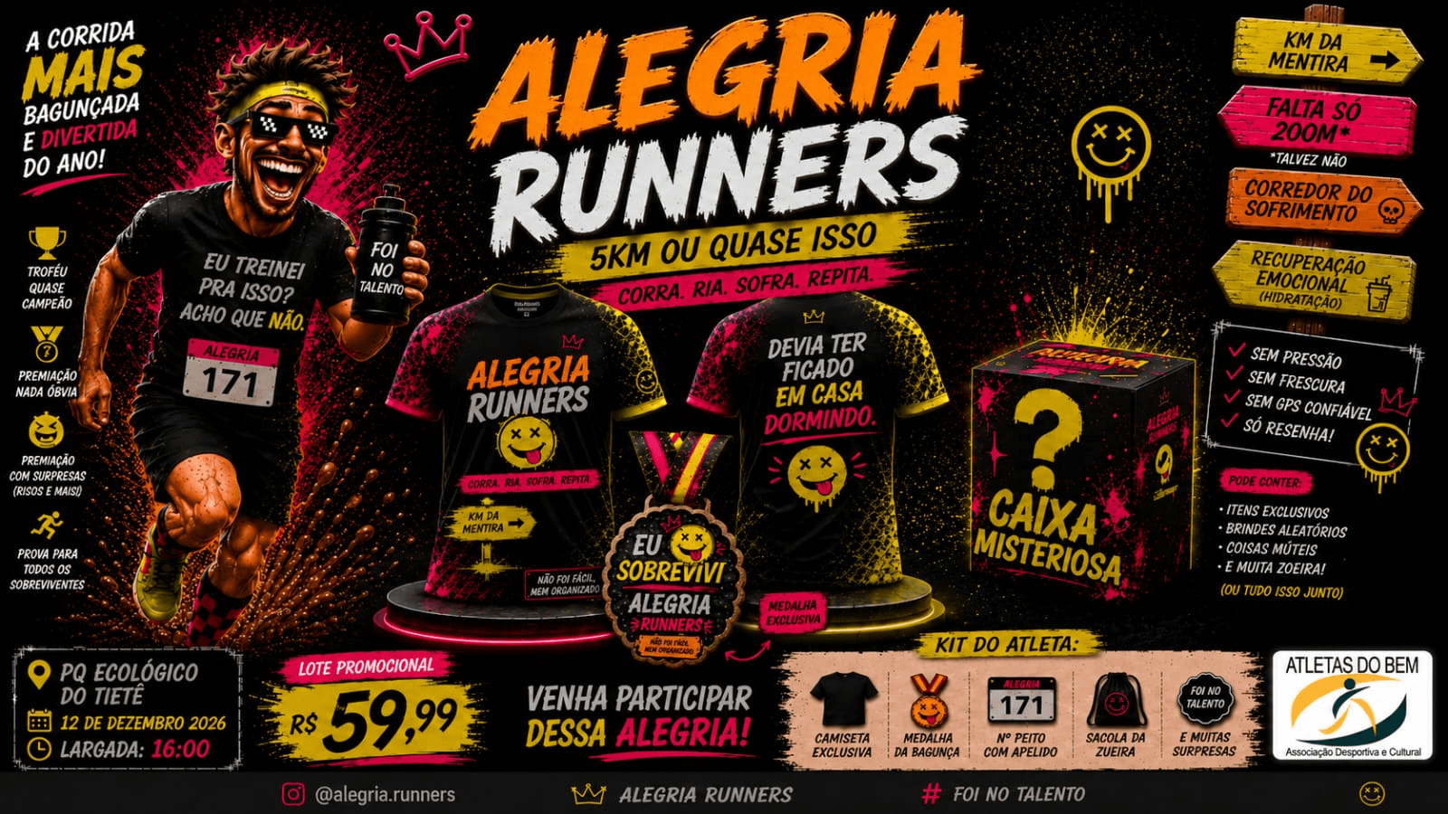 ALEGRIA RUNNERS 5KM ...OU QUASE ISSO!!