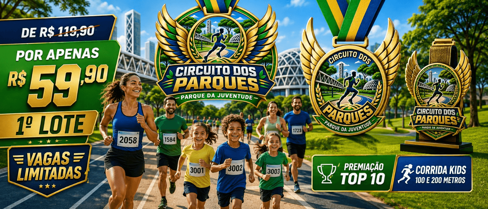 CIRCUITO DOS PARQUES - PARQUE DA JUVENTUDE