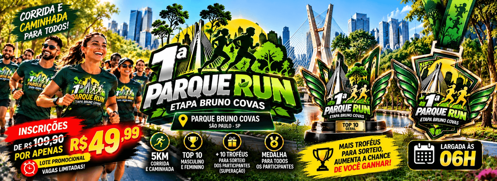 1ª PARQUE RUN - ETAPA BRUNO COVAS