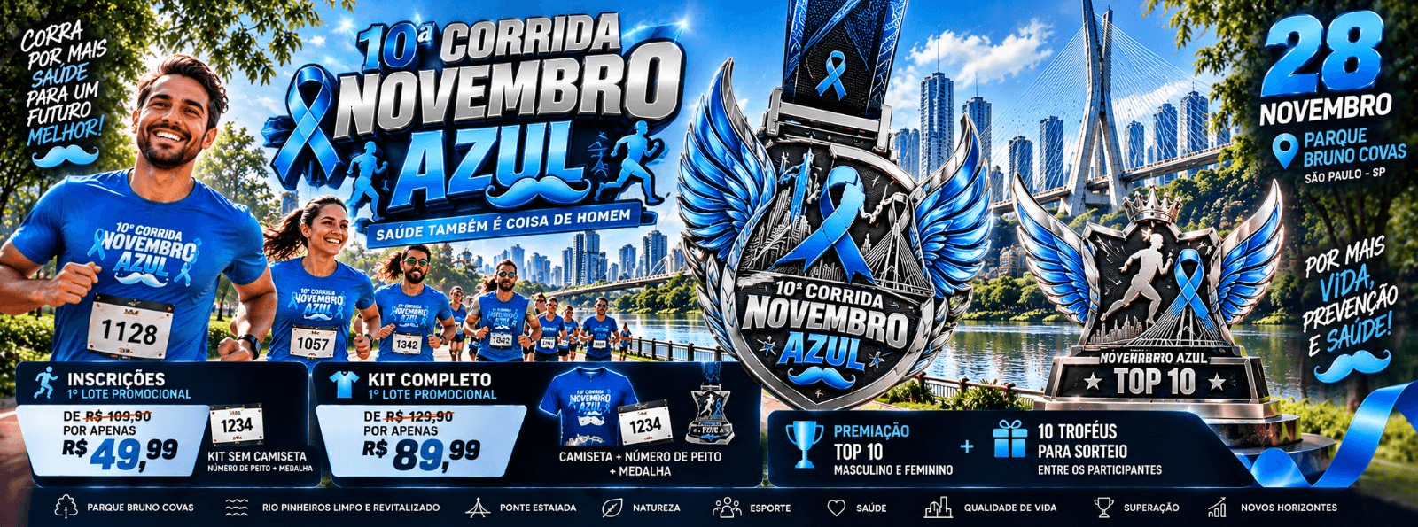 10ª CORRIDA NOVEMBRO AZUL