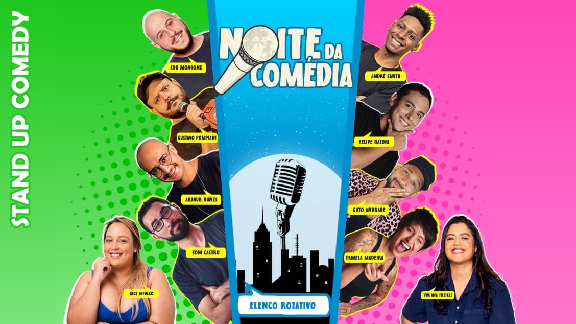 Sábado 19h - Noite da Comedia - Standup no Bixiga Comedy