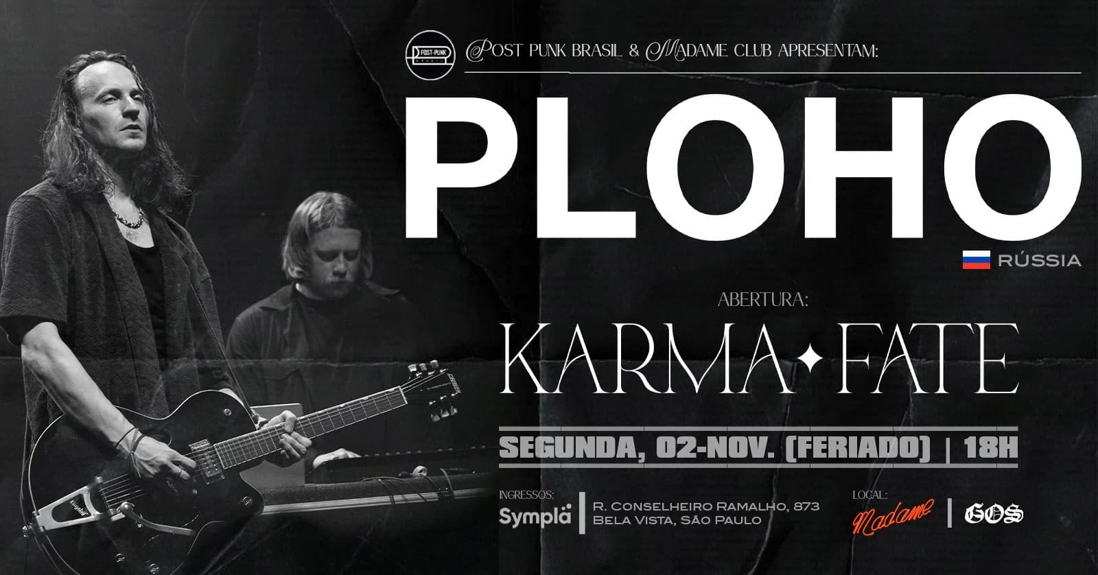 Post Punk Brasil apresenta: PLOHO (Rússia)