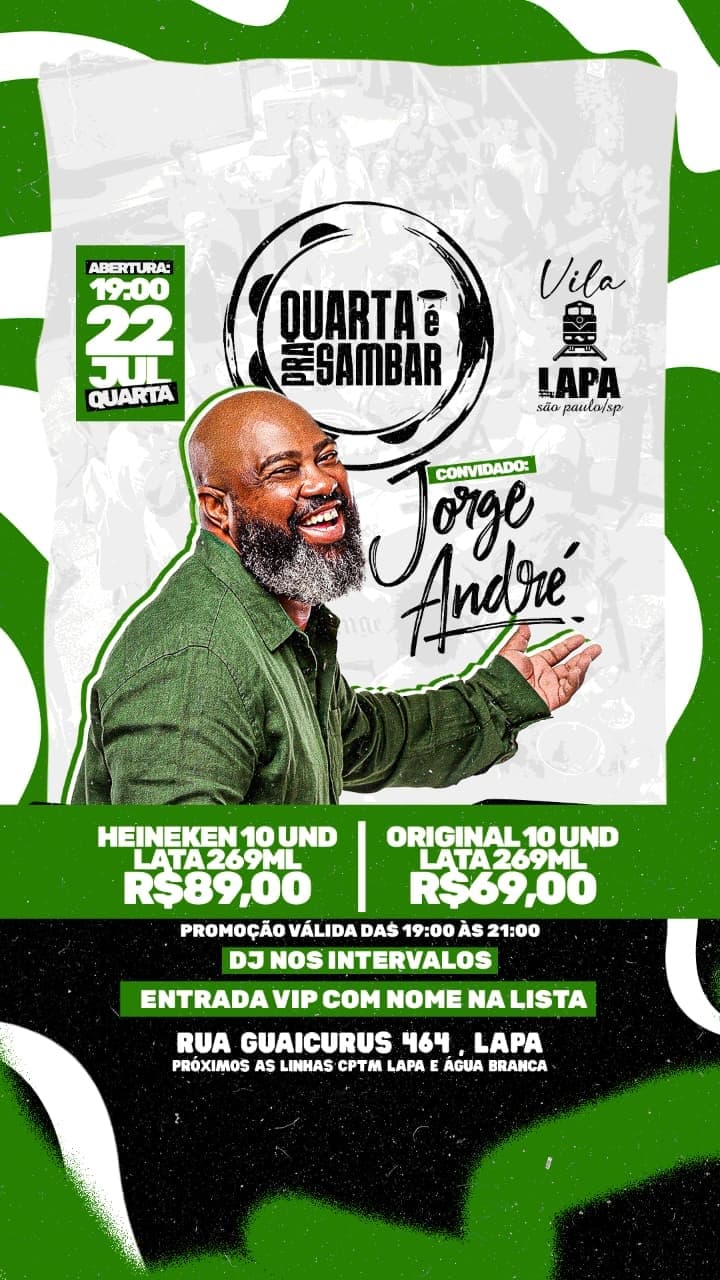 QUARTA É PRA SAMBAR