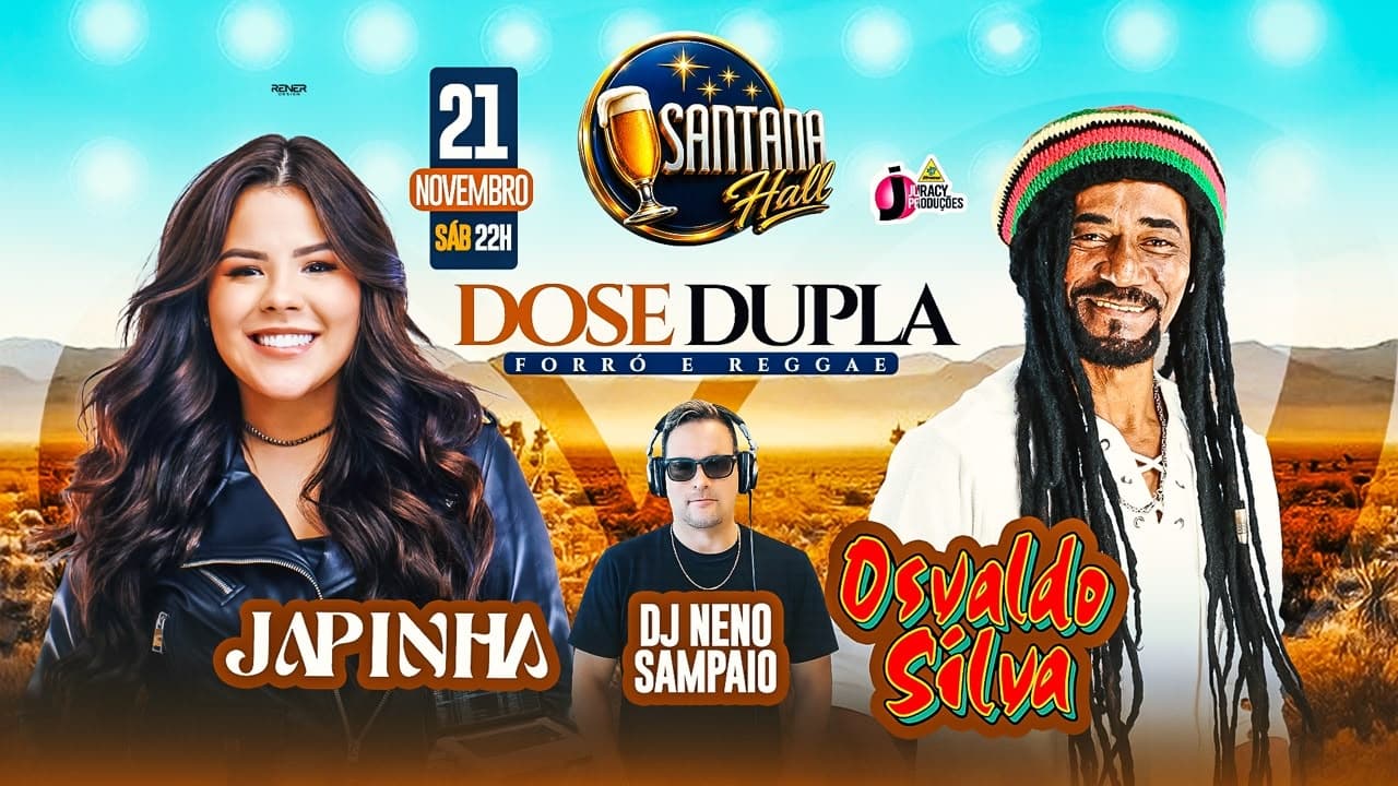Dose Dupla - Japinha e Osvaldo Silva no Santana Hall