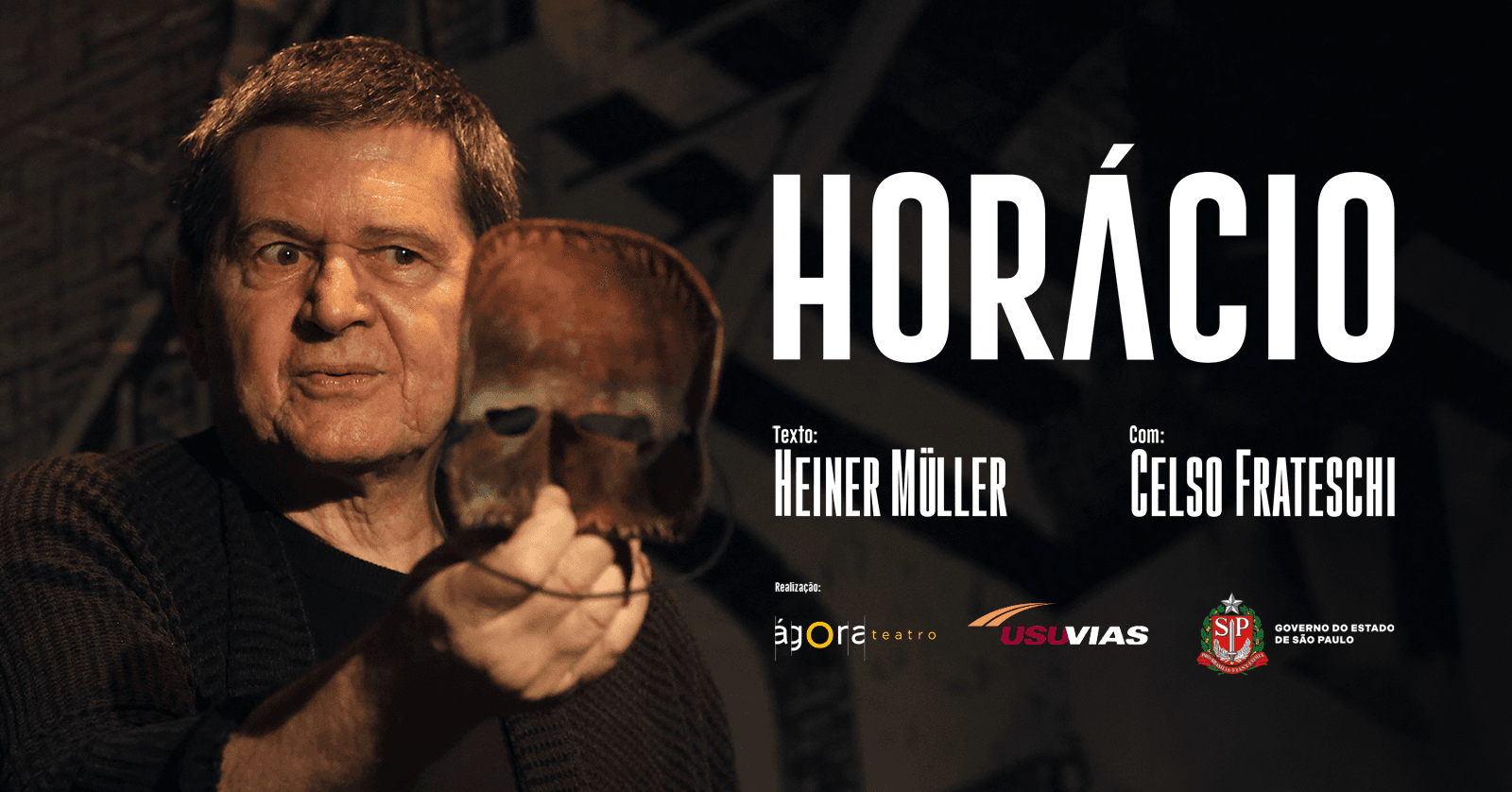 HORÁCIO de Heiner Müller com Celso Frateschi