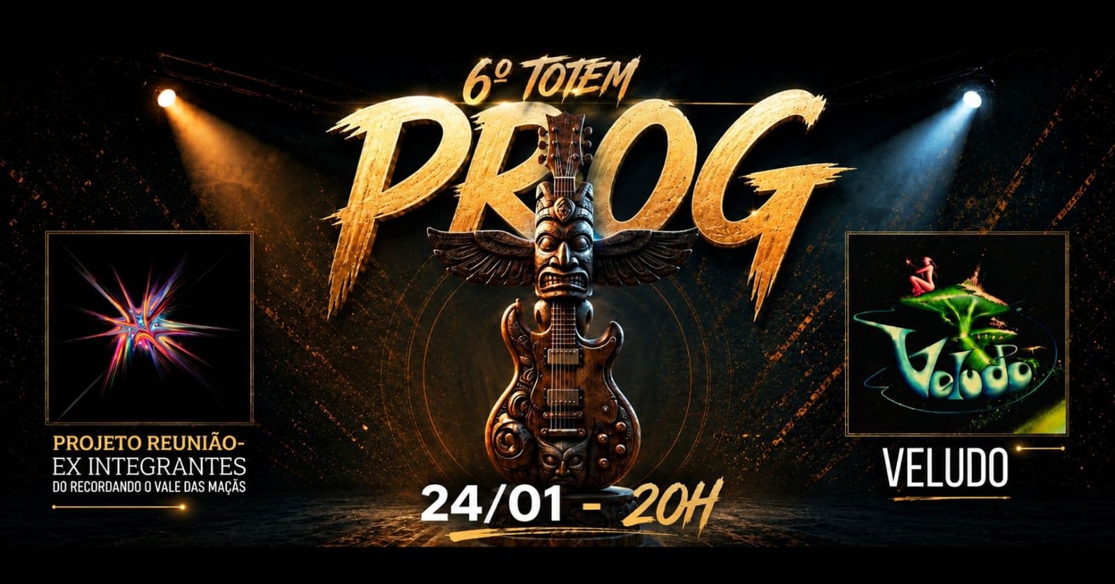 6º Festival Totem Prog - Veludo e Projeto Reunião