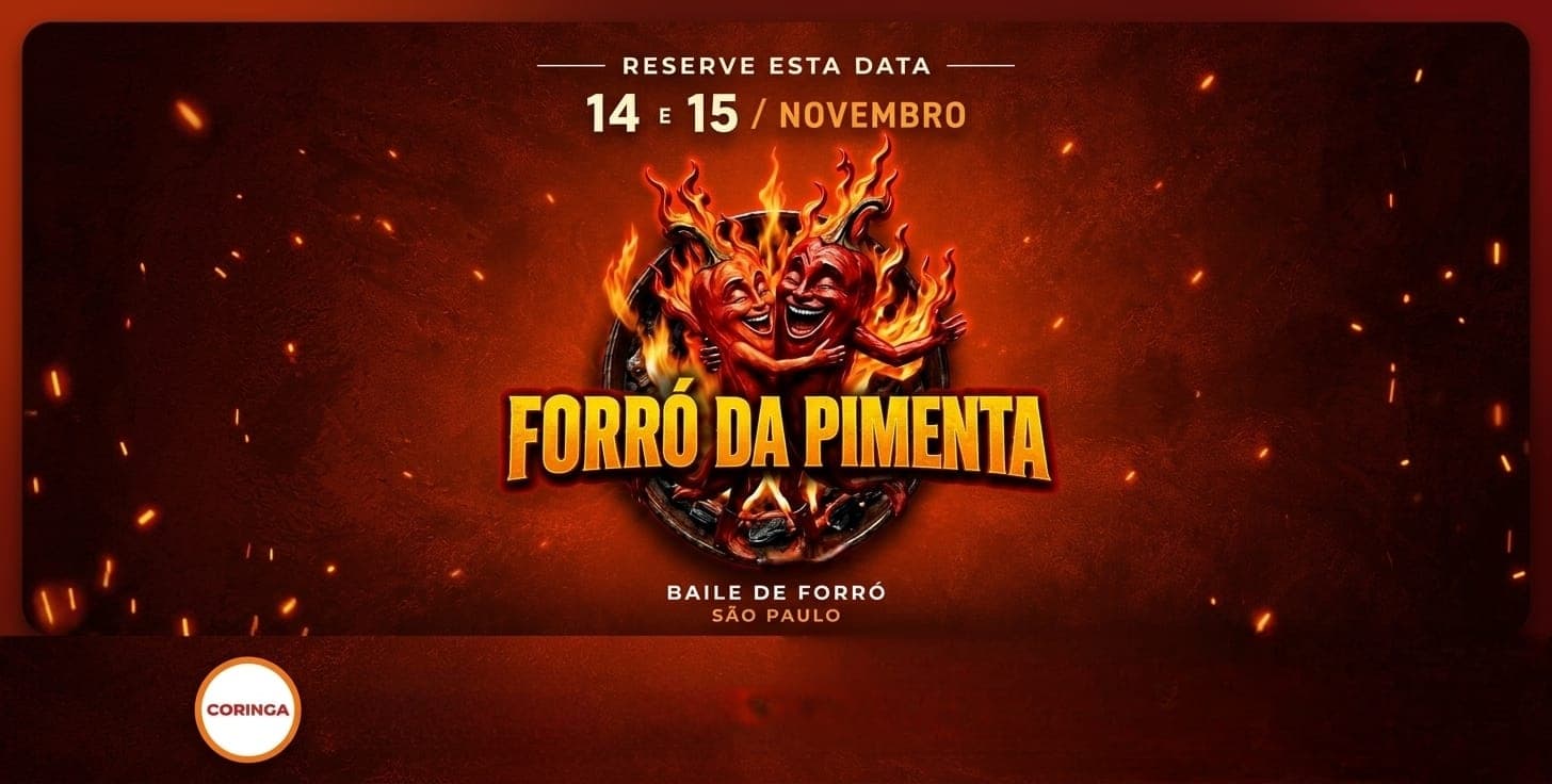 FORRÓ DA PIMENTA 14 E 15/11
