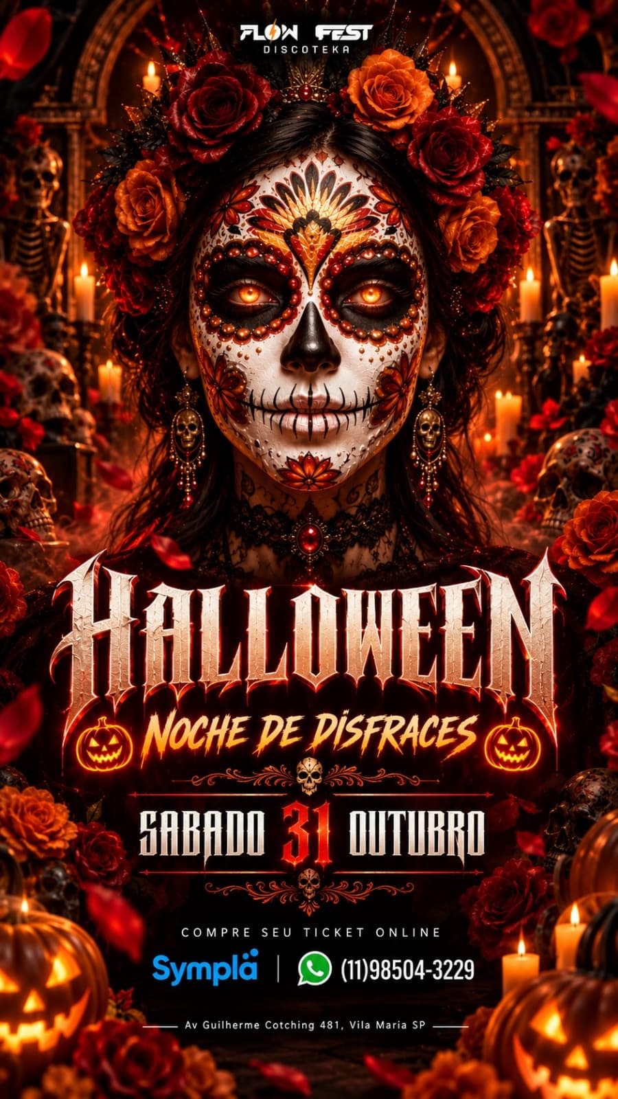 HALLOWEEN - NOCHE DE DISFRACES - FLOW FEST