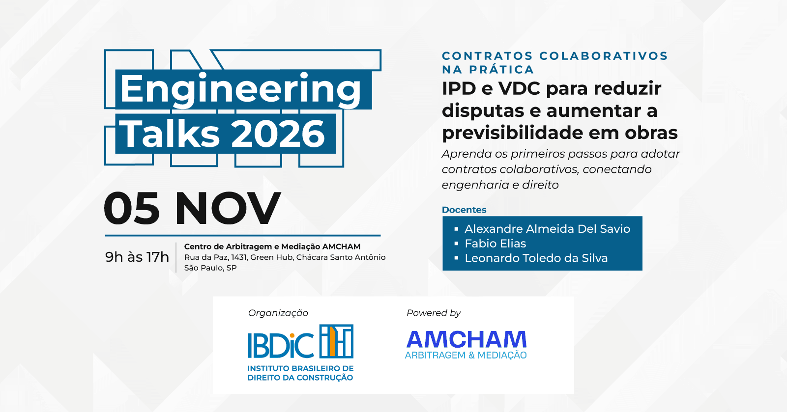Engineering Talks 2026 - Contratos Colaborativos na Prática.