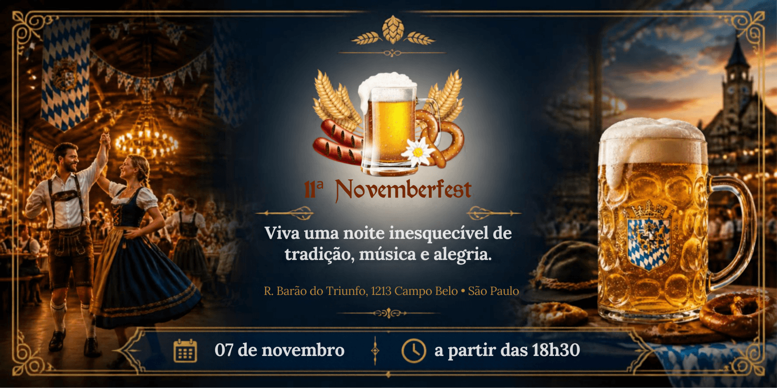 11ª Novemberfest | Celebre a Cultura Alemã com Música e Alegria