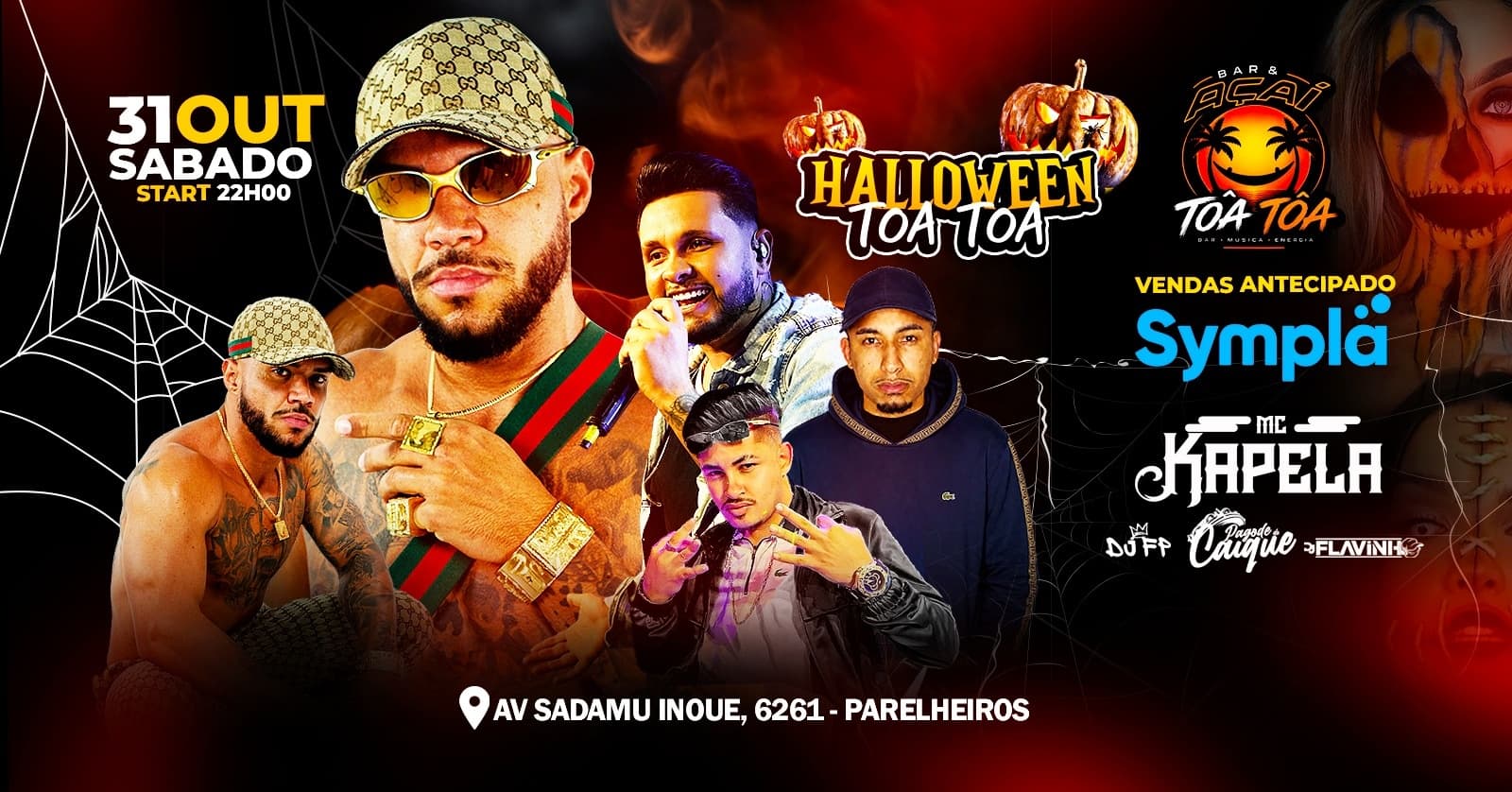 HALLOWEEN DO TOA TOA - MC KAPELA