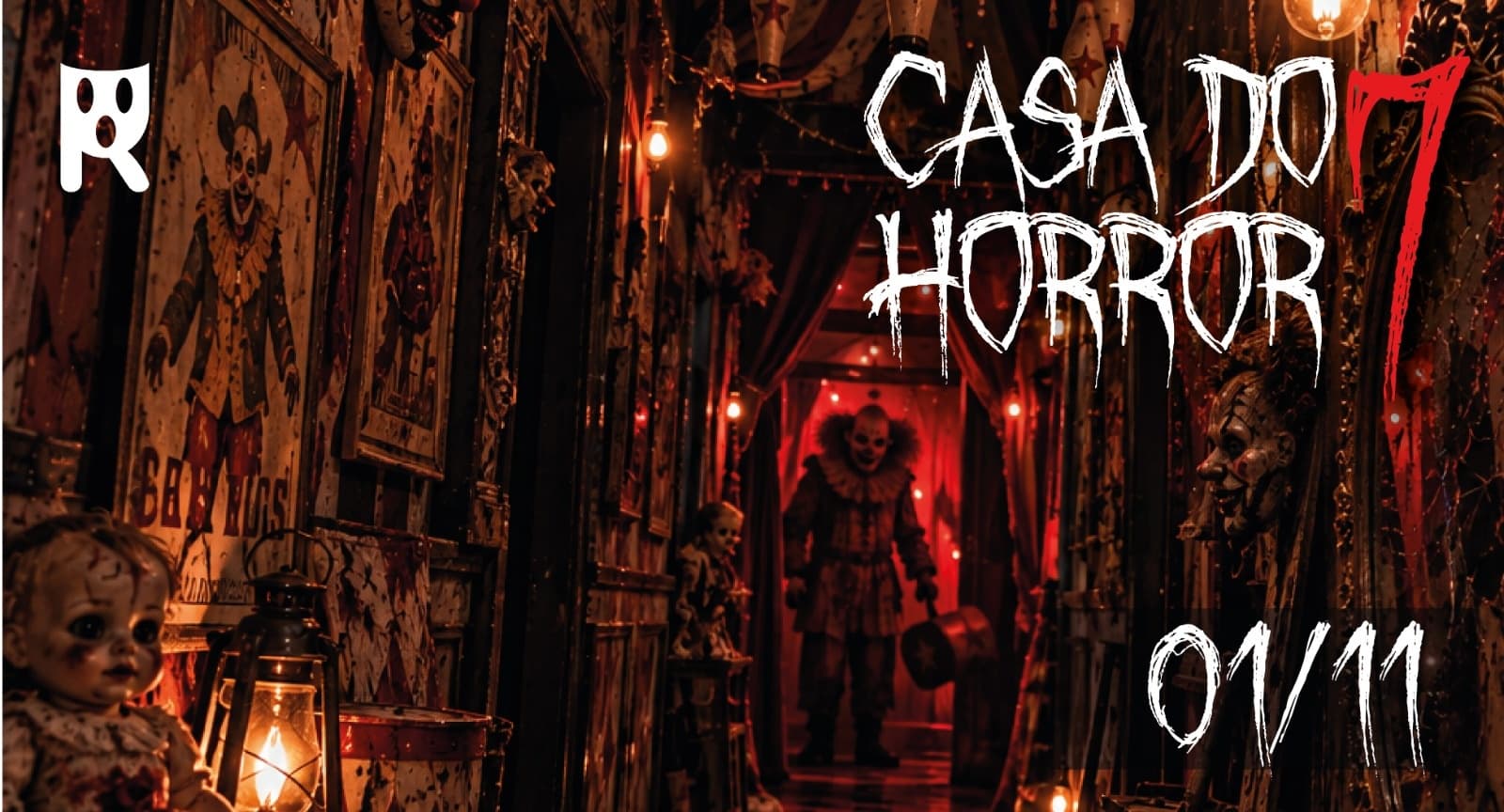CASA DO HORROR 7 - DOMINGO - 01/Nov 2026