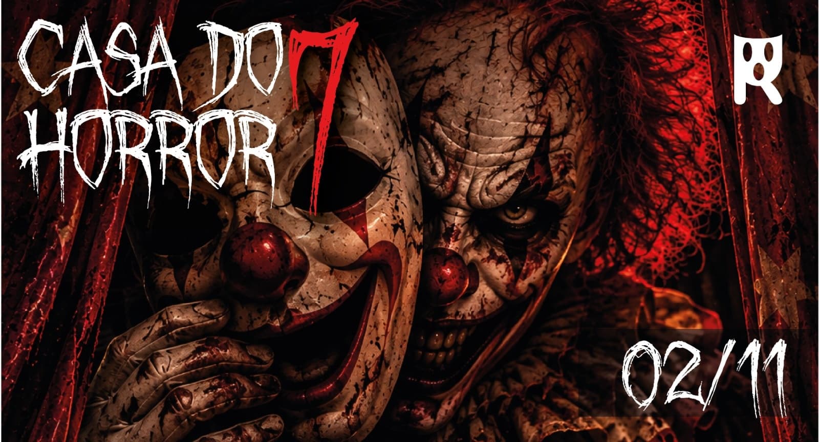 CASA DO HORROR 7 - SEGUNDA - 02/Nov 2026