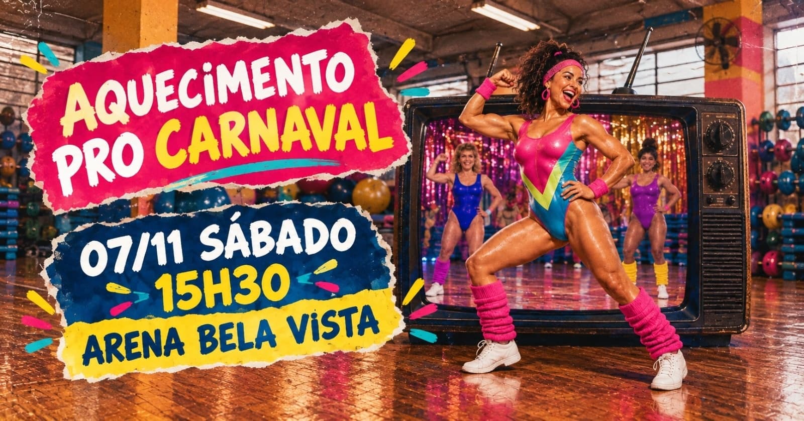 Aquecimento pro Carnaval