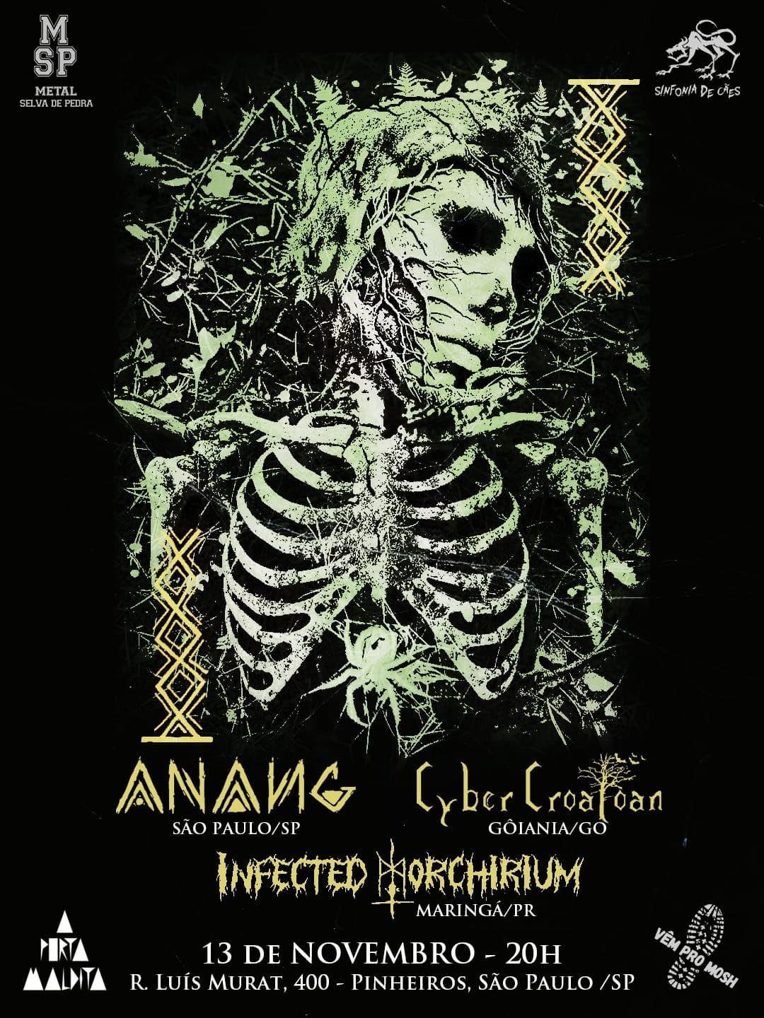 A PORTA MALDITA - ANANG + CYBER CROATON + INFECTED MORCHIRIUM