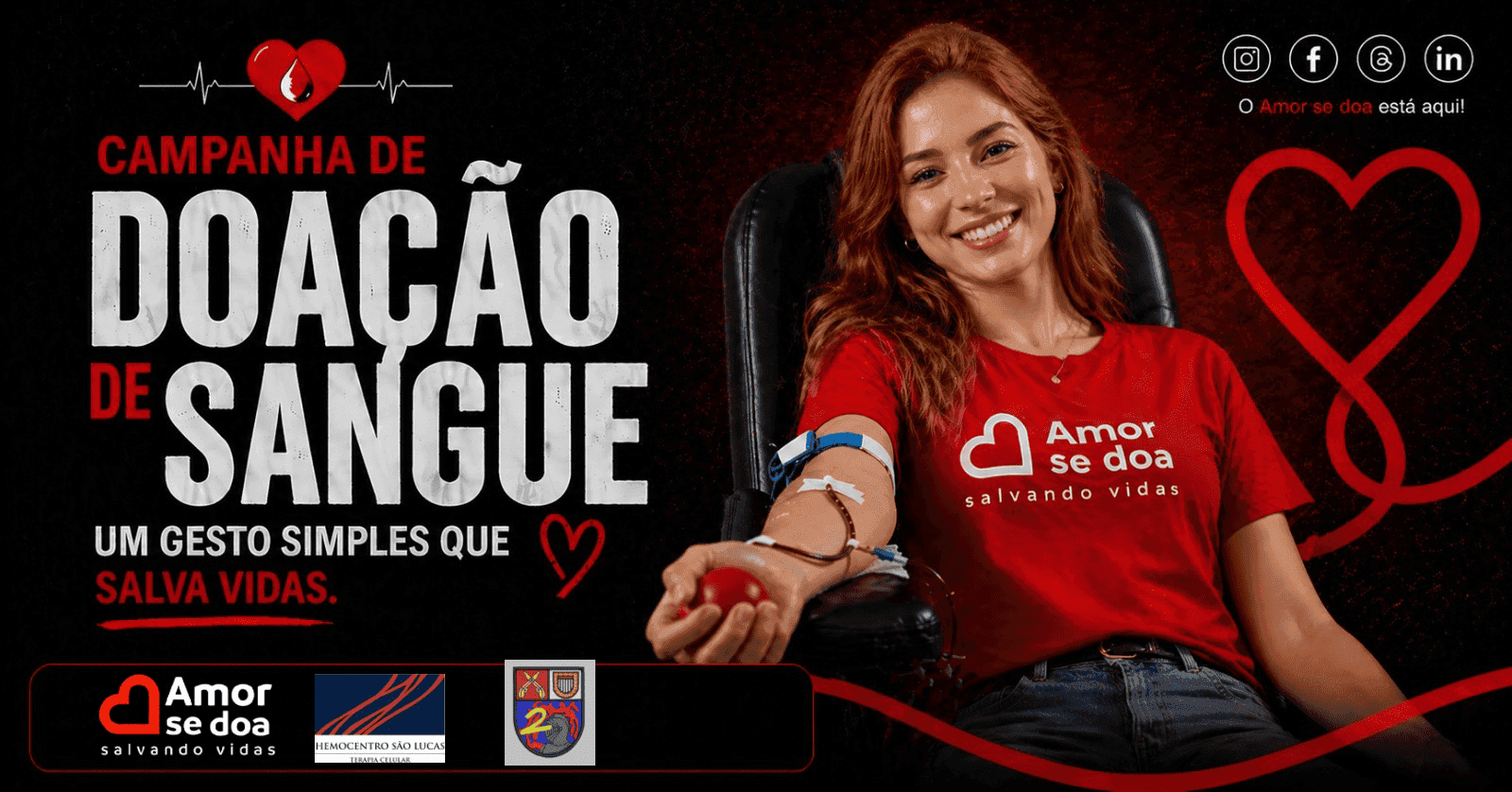 Doação de Sangue no 2° Batalhão de Polícia de Choque - Dia na 05/11
