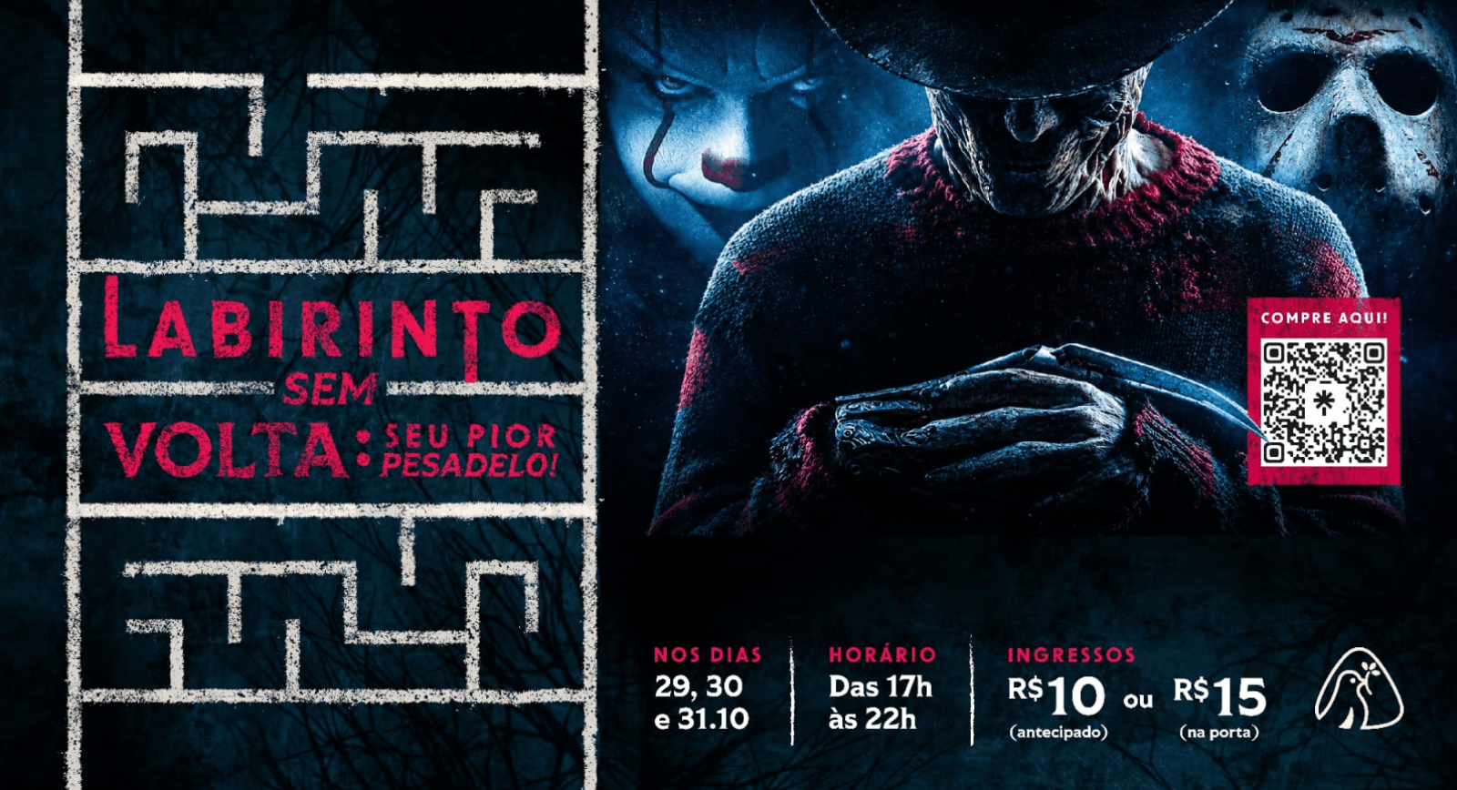 30/10 LABIRINTO SEM VOLTA (PISO 1 AO LADO DO TEATRO)