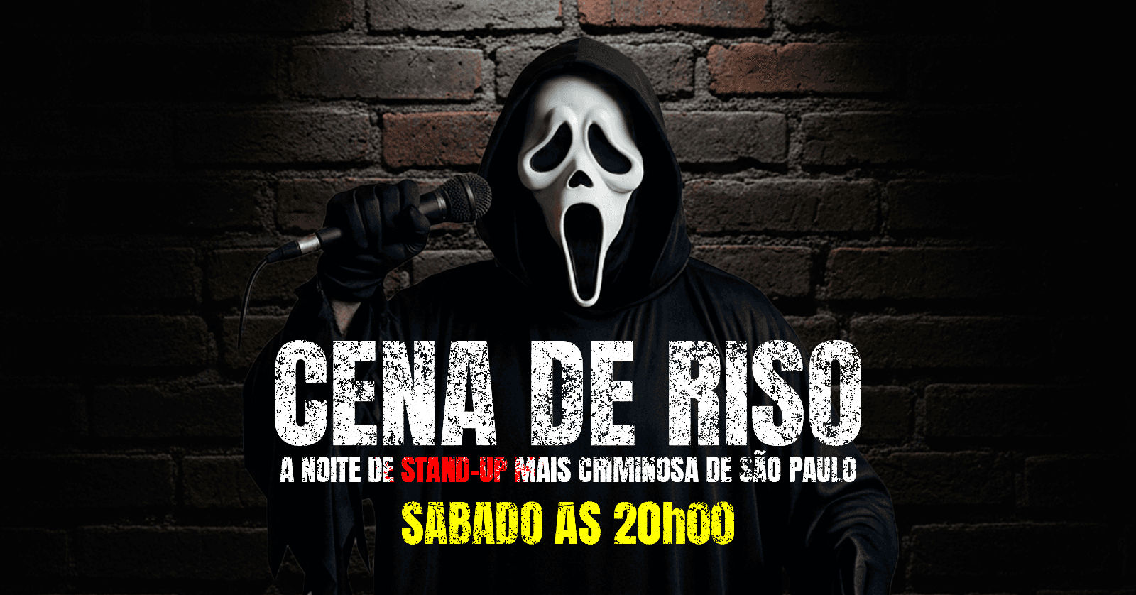 CENA DE RISO - A Noite de Stand-up Mais Criminosa de São Paulo