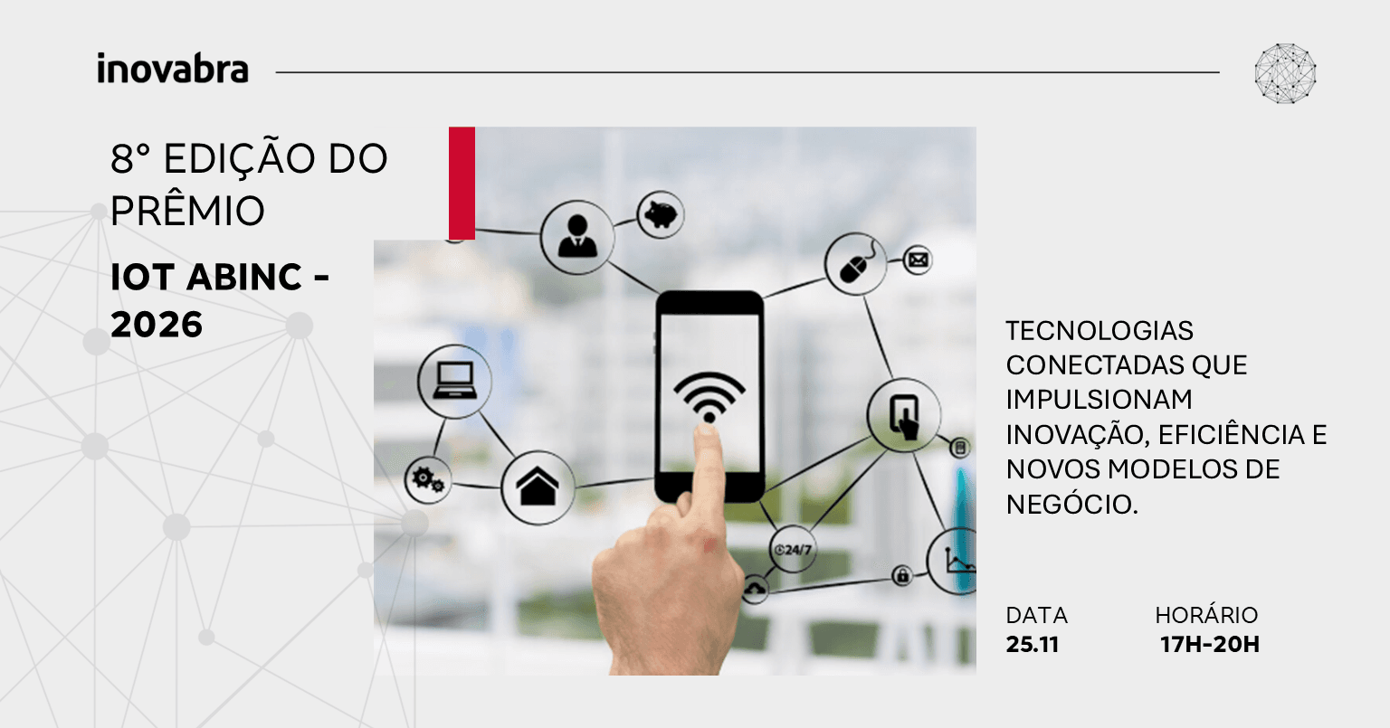 8° Edição do Prêmio IoT ABINC - 2026