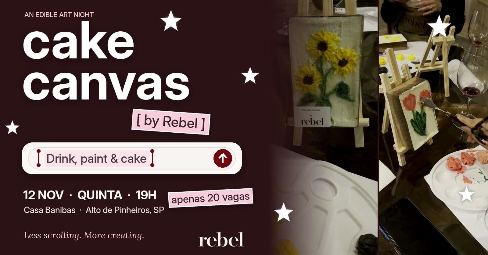 The Cake Canvas by Rebel