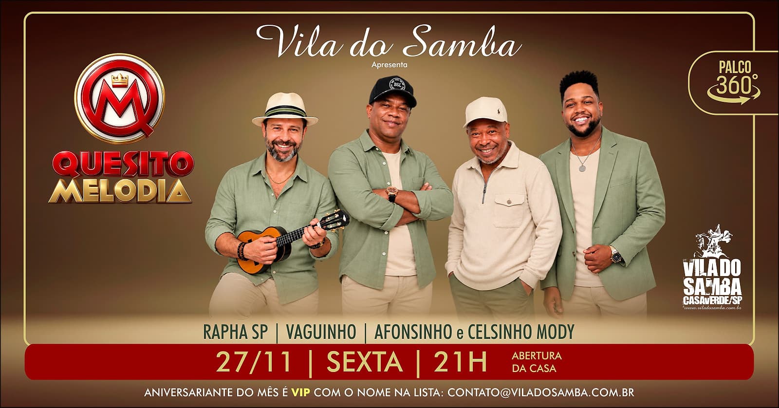 QUESITO MELODIA NA VILA DO SAMBA