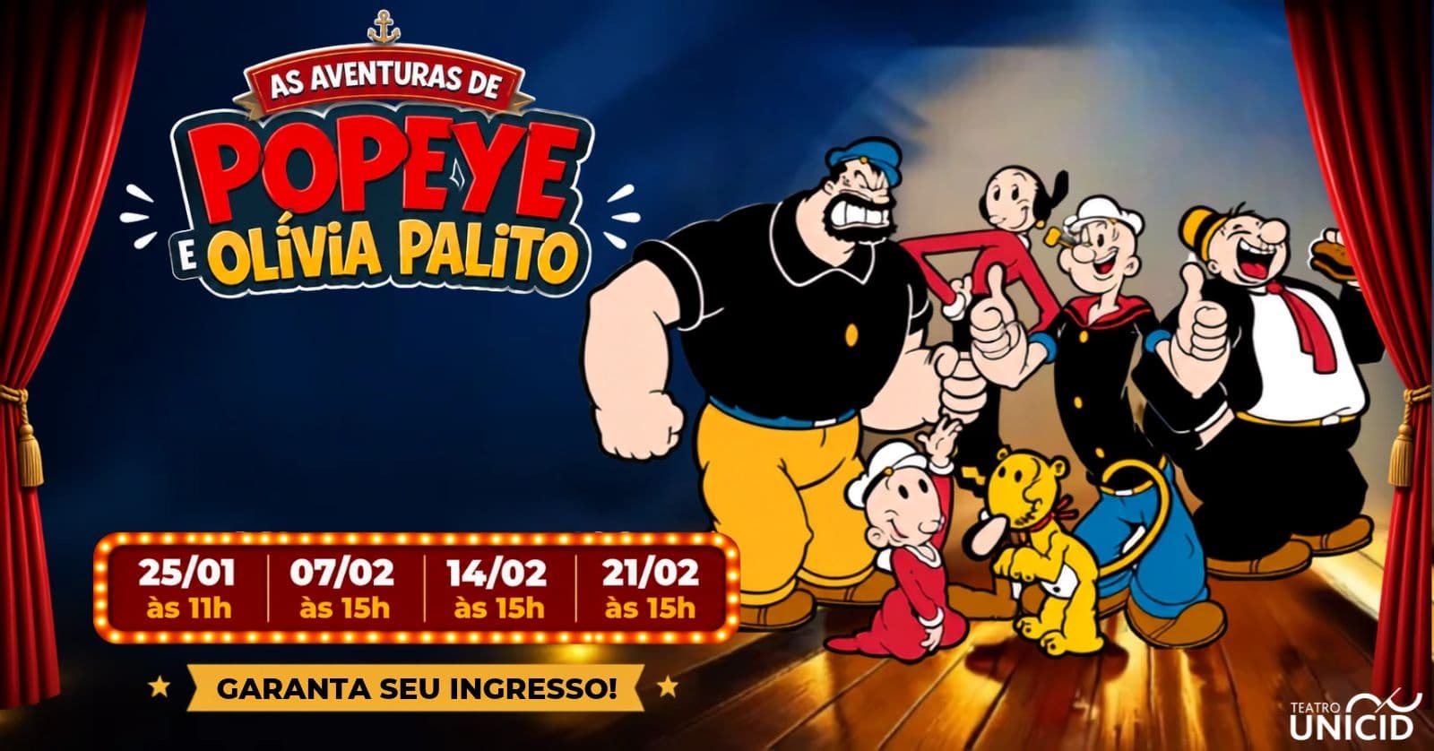 As Aventuras de Popeye e Olivia Palito