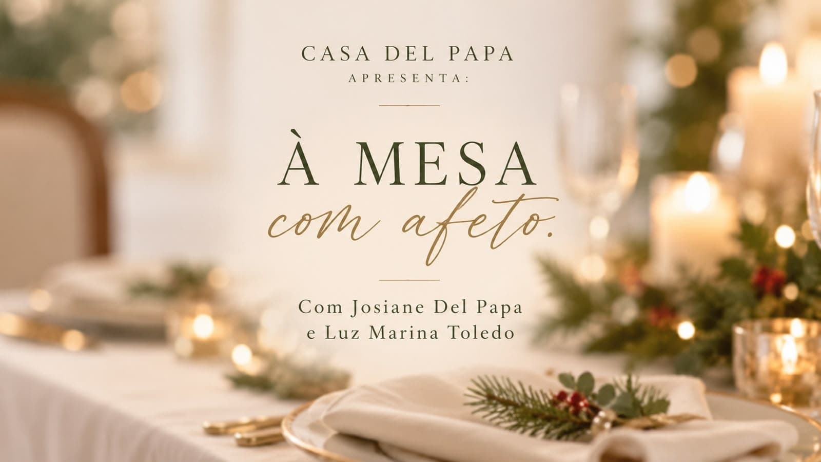 À Mesa com Afeto