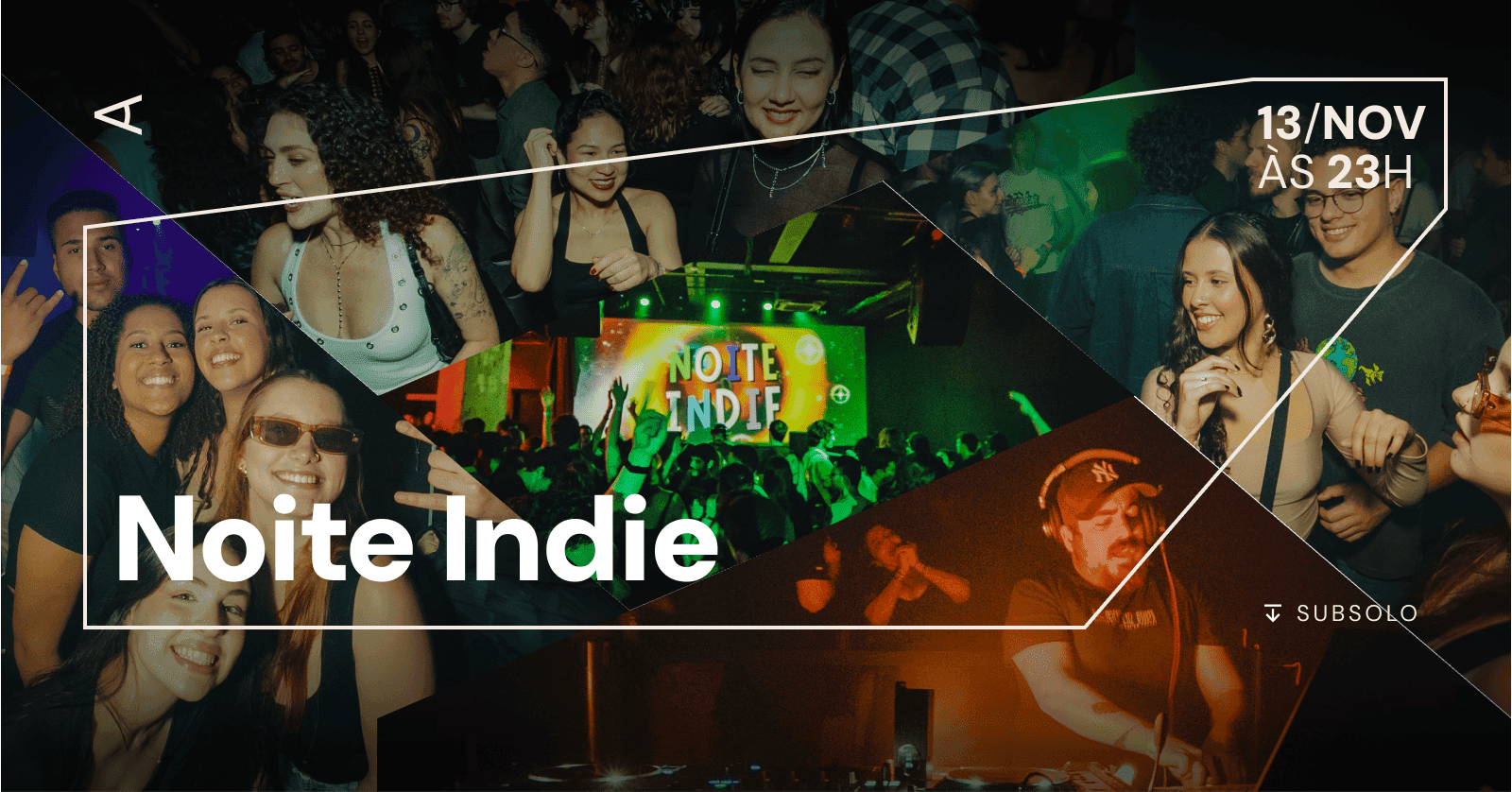 NOITE INDIE | 13.11 | CORTINA