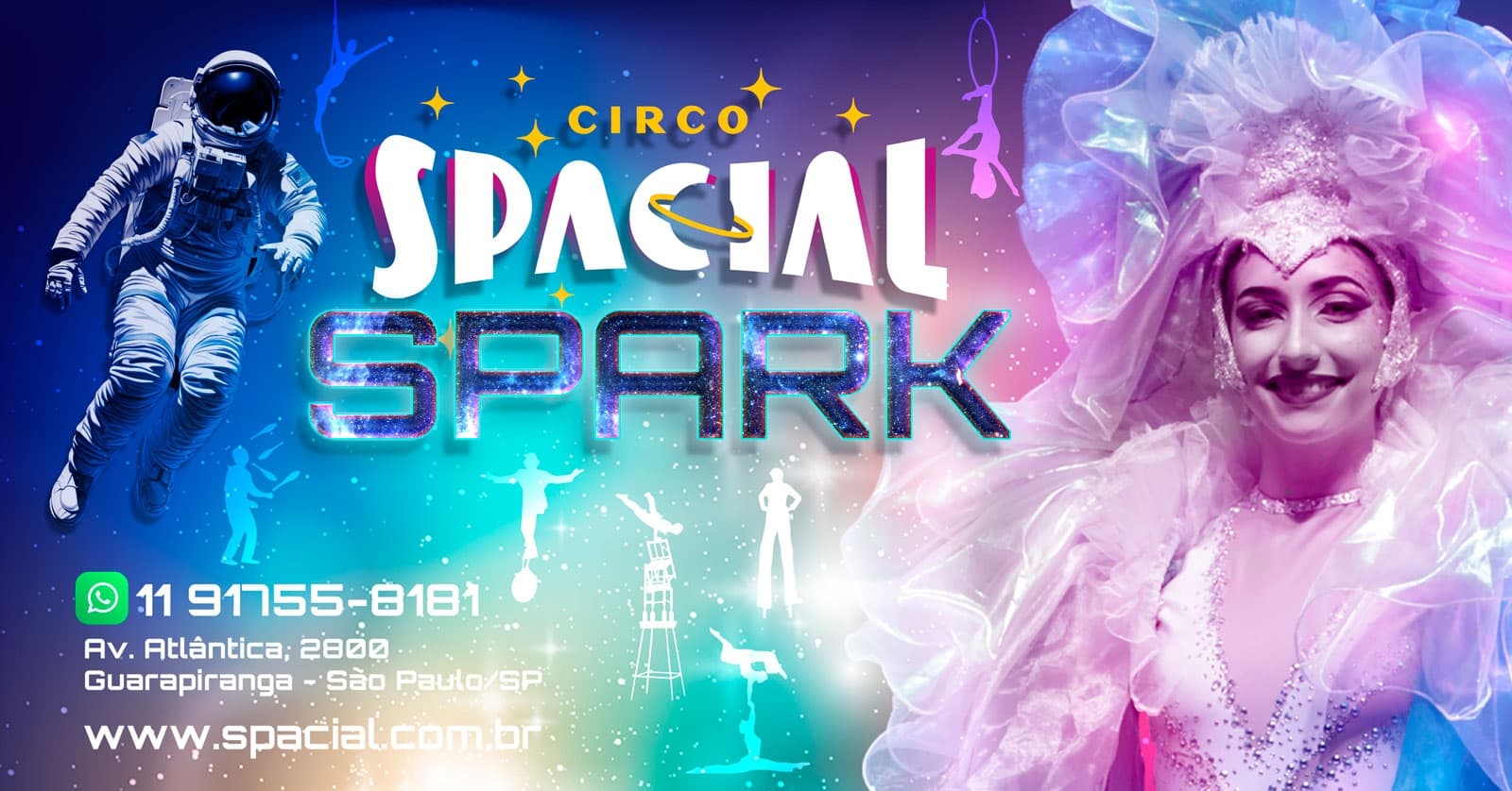 SEGUNDA 11h - 02/11/2026 - Circo Spacial - SPARK