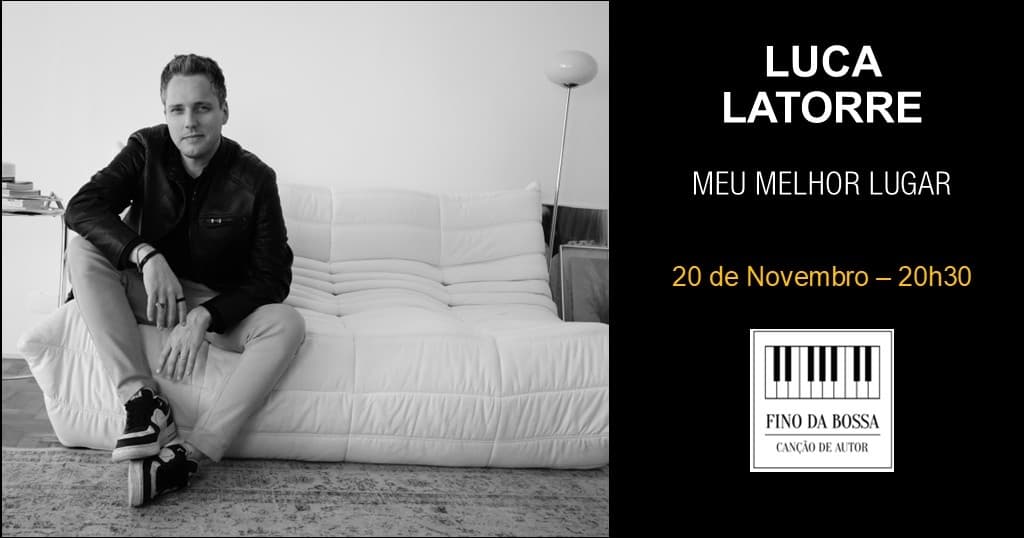 Luca Latorre no Fino da Bossa