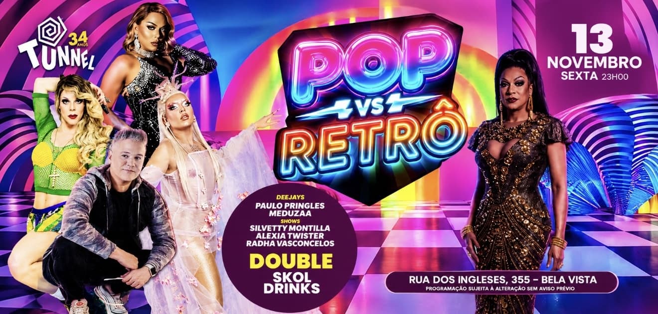13-11 SEXTA FEIRA POP VS RETRO