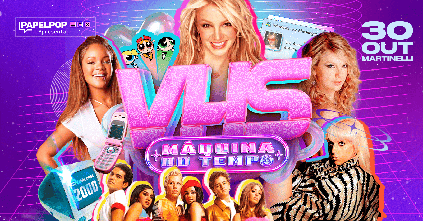 VHS Máquina do Tempo: Y2K no Edifício Martinelli | 30.10