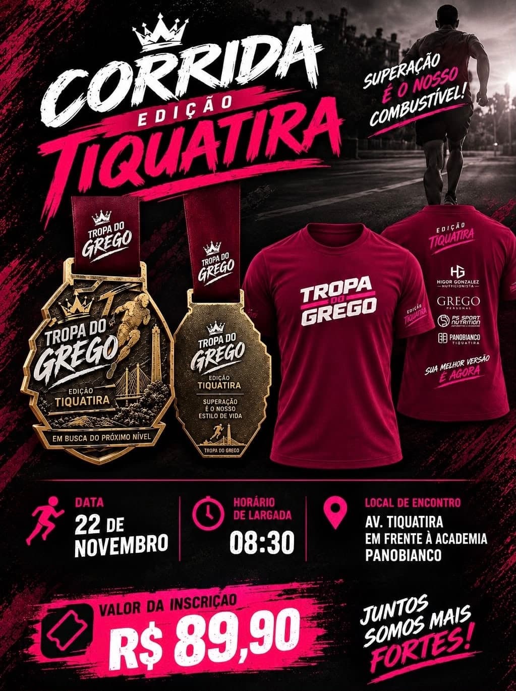 EDIÇÃO TIQUATIRA 5 km TROPA DO GREGO