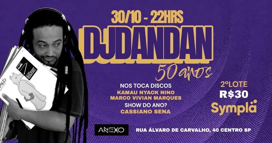 DJ DANDAN 50 ANOS