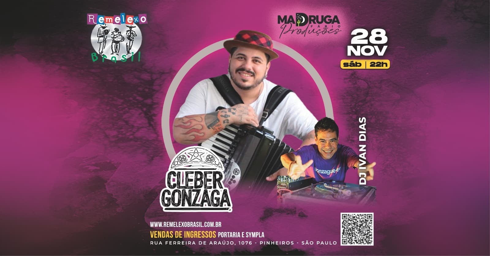 CLEBER GONZAGA - DJ IVAN no REMELEXO BRASIL