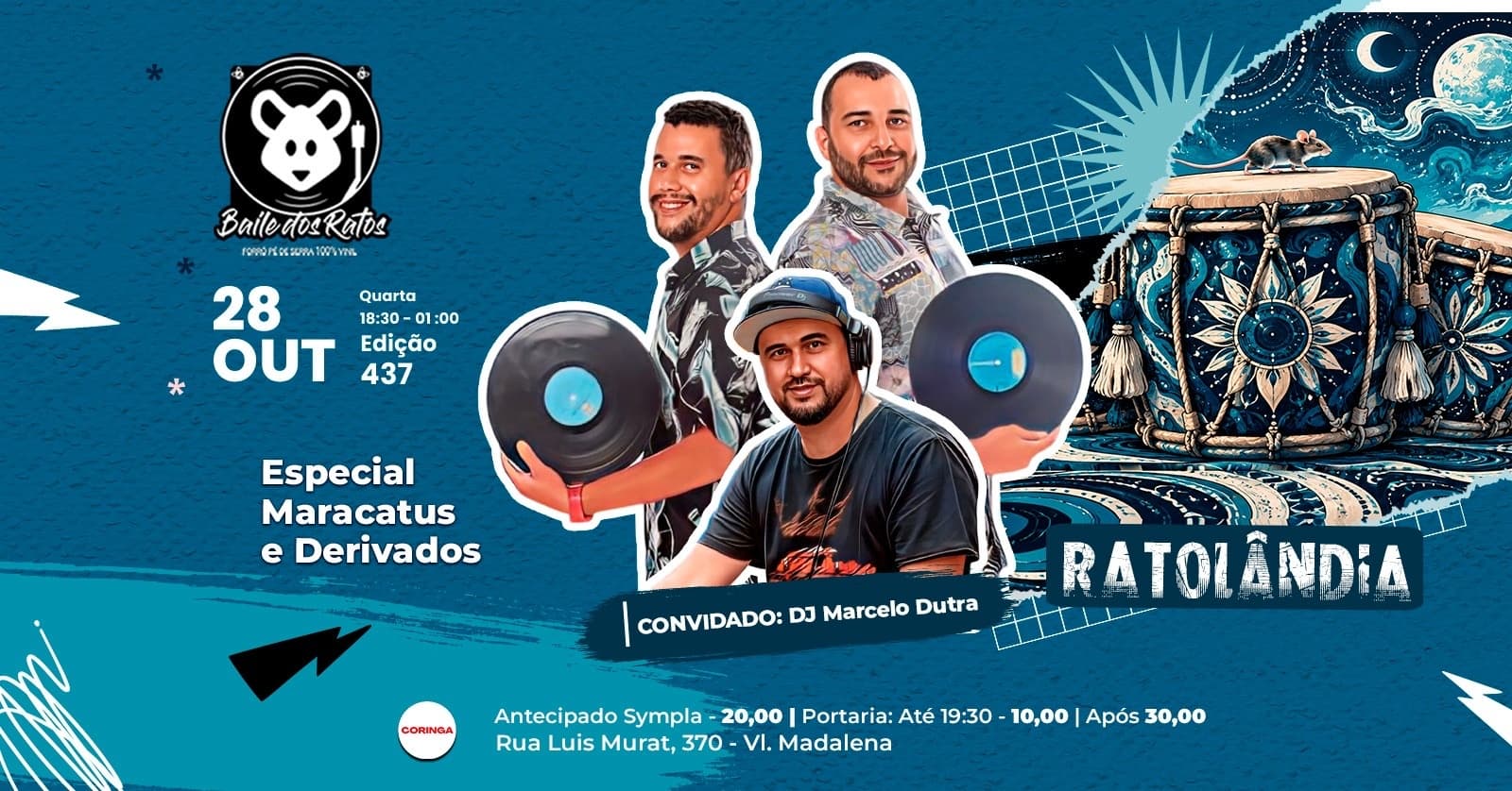RATOLÂNDIA - EDIÇÃO #437 - QUARTA, 28/10