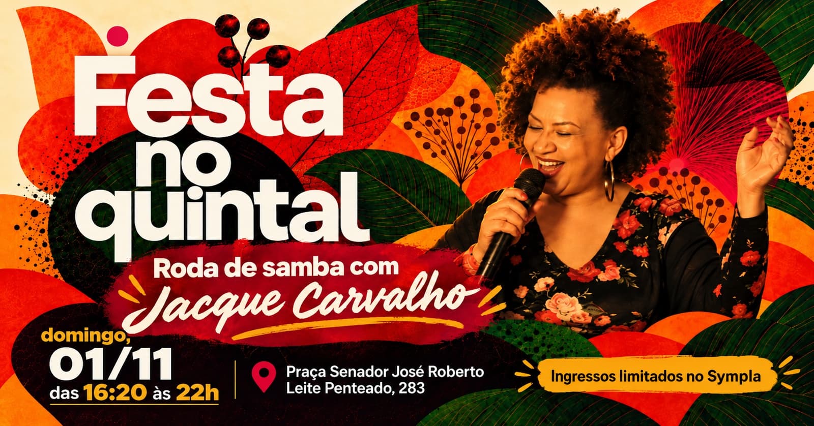 FESTA NO QUINTAL - RODA DE SAMBA DA VITÓRIA