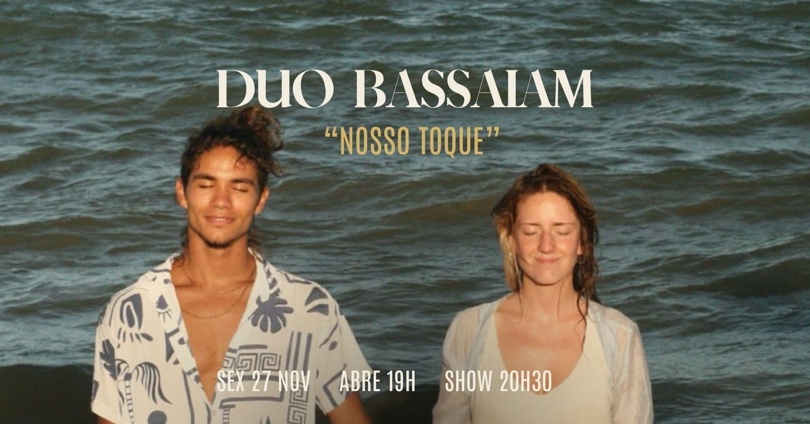 Odette apresenta Duo Bassaiam com o show ‘Nosso Toque’