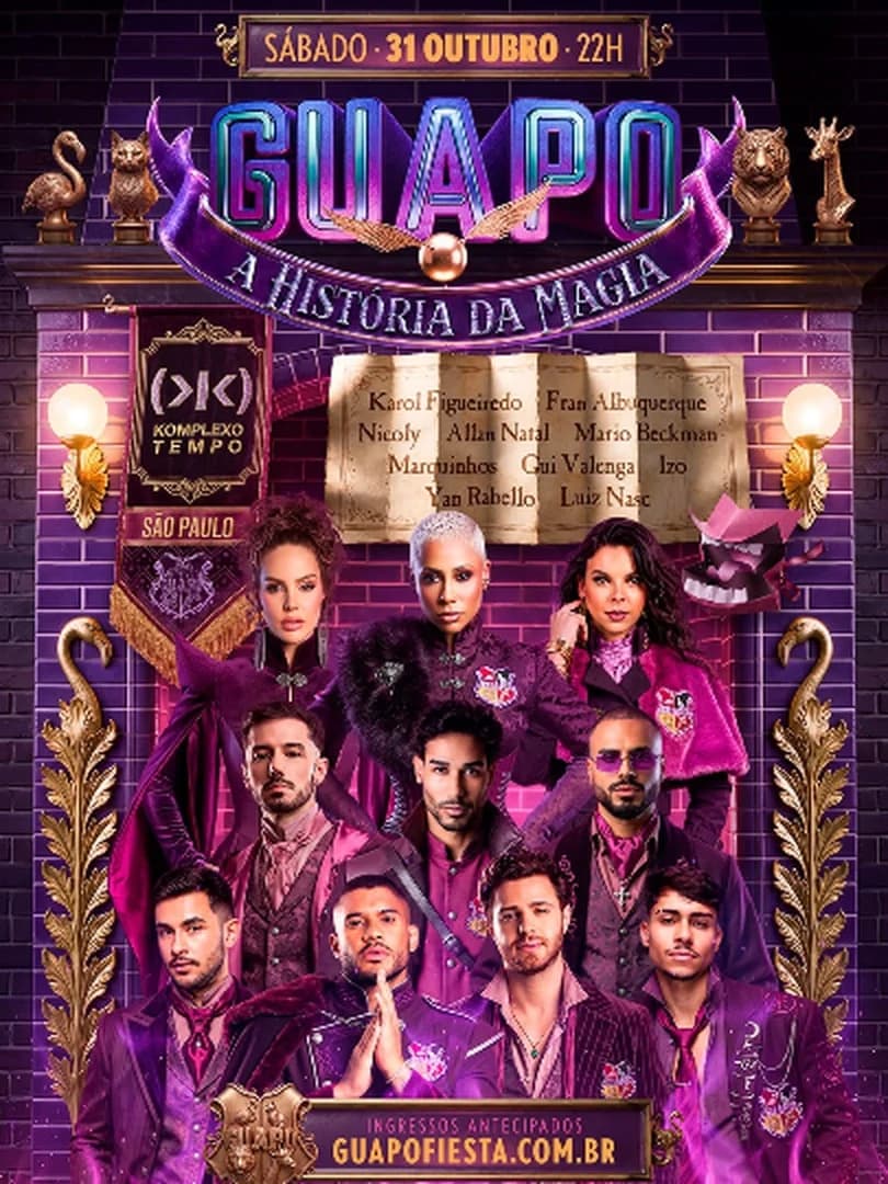 GUAPO, A HISTÓRIA DA MAGIA - SÃO PAULO FERIADÃO