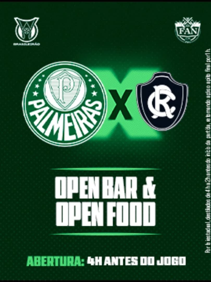 Camarote Fanzone - Palmeiras x Remo