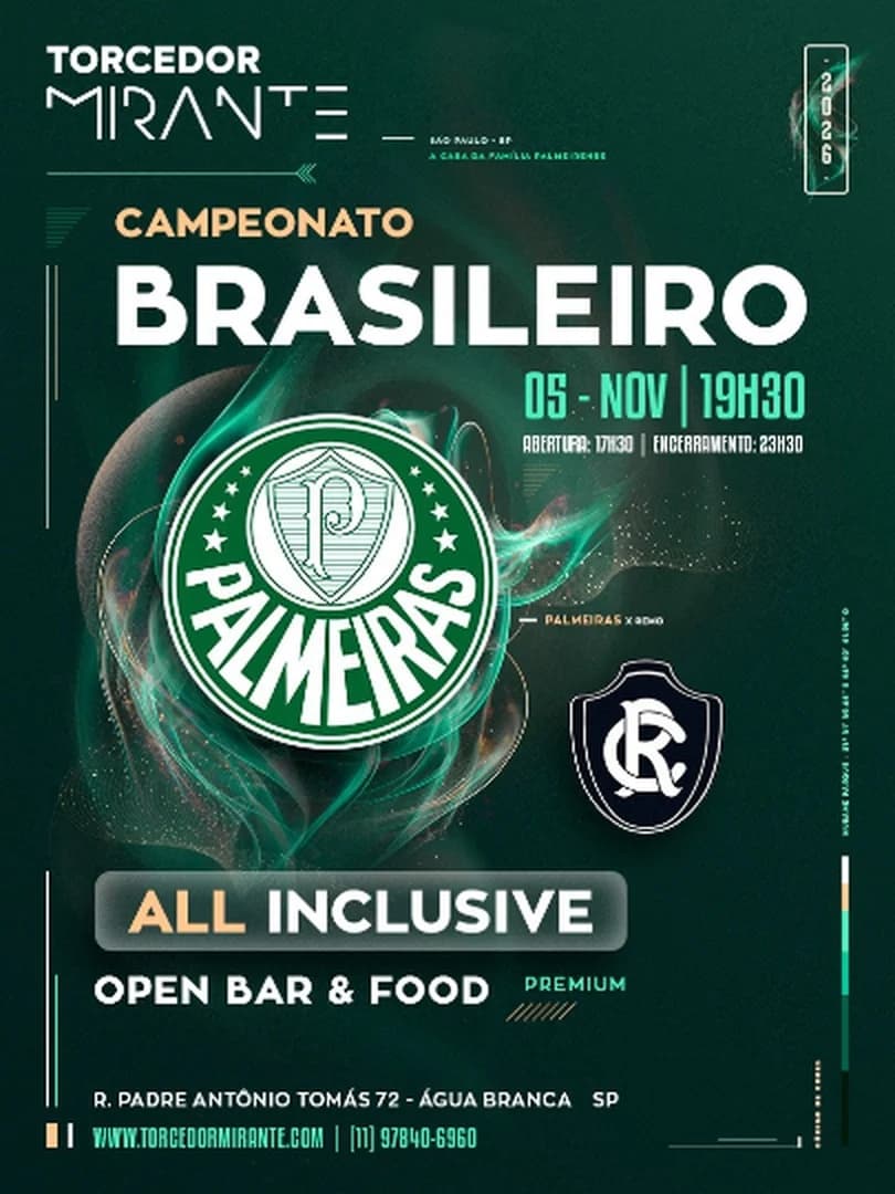 Torcedor Mirante - Palmeiras x Remo